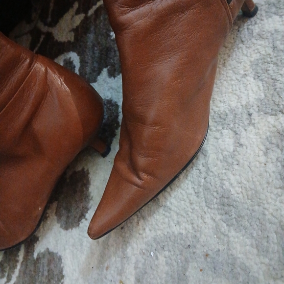 Boots Botas Camel Tan -Tall 8M - Picture 6 of 7